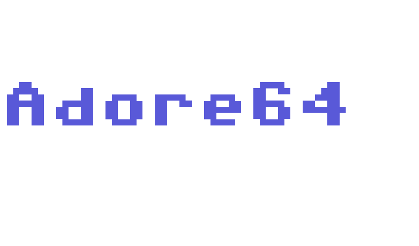 Adore64 Font