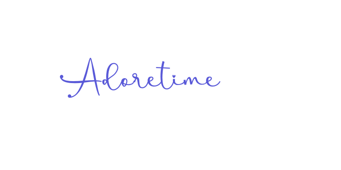 Adoretime Font Download