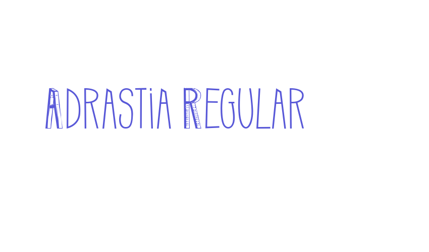 Adrastia Regular Font Download