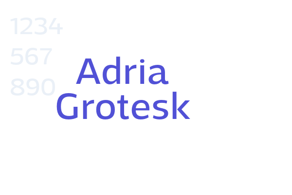 Adria Grotesk