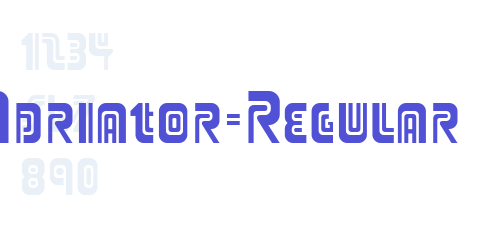Adriator-Regular-font-download