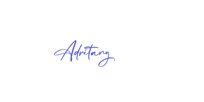 Adritany Font Download