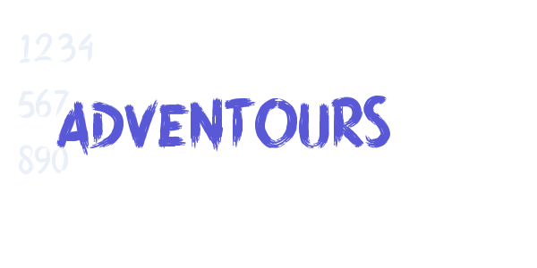 Adventours font free