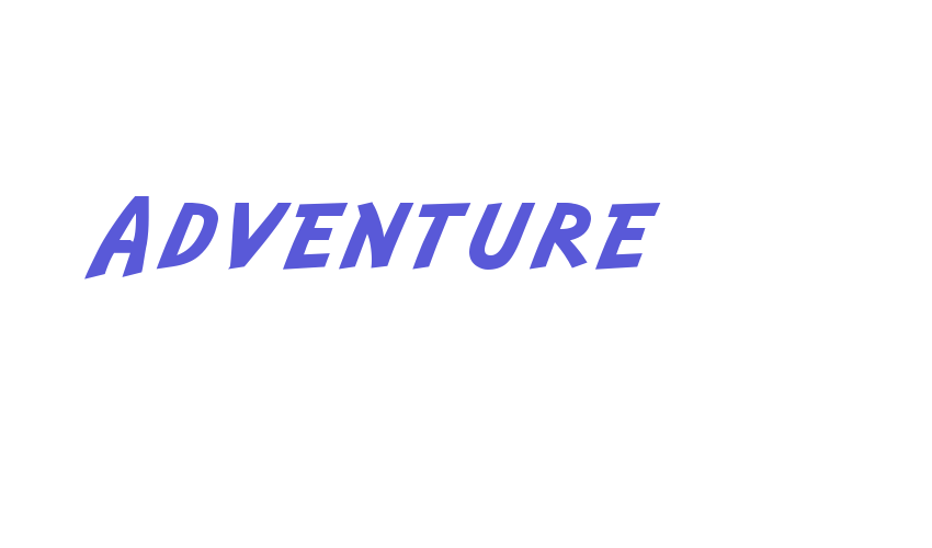 Adventure Font Download