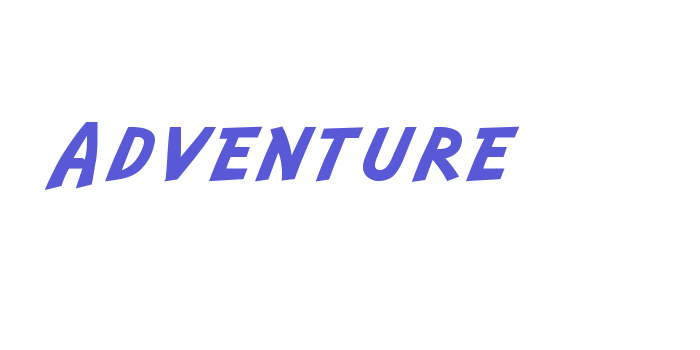 Adventure Font Download