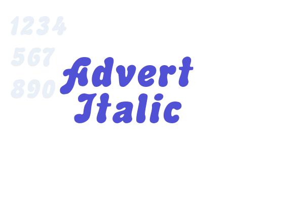 Advert Italic