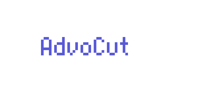 AdvoCut Font Download