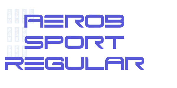 Aerob Sport Regular font