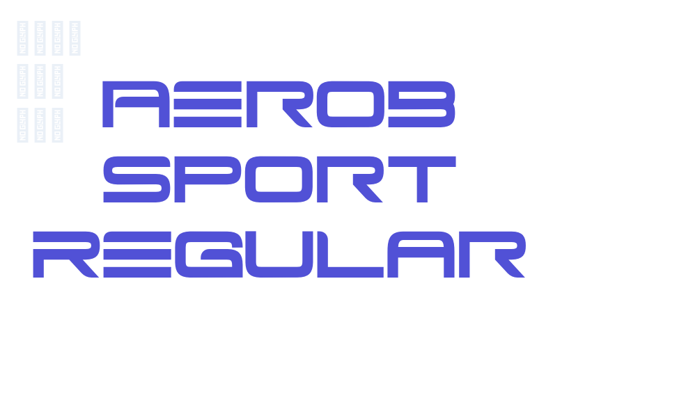 Aerob Sport Regular-font-download