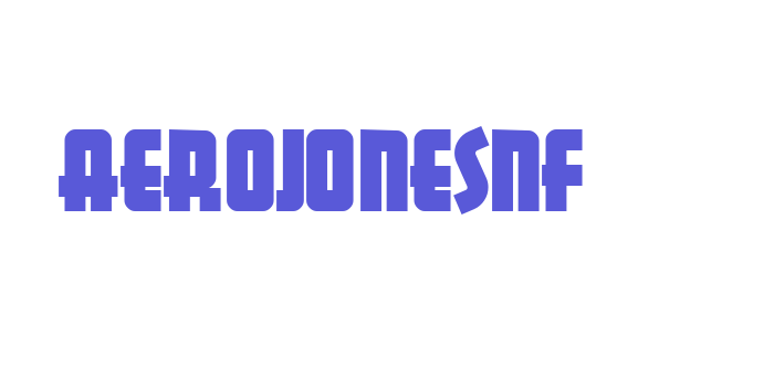 AerojonesNF Font Download