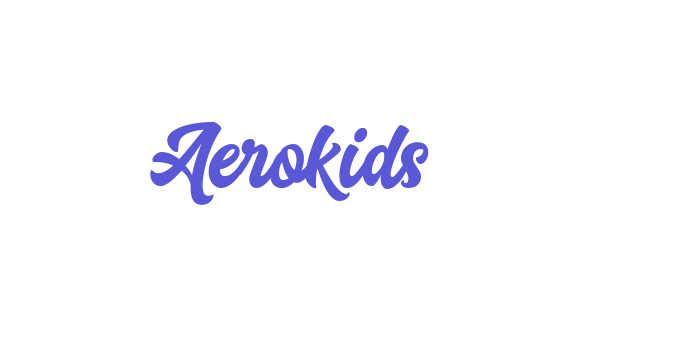 Aerokids Font Download