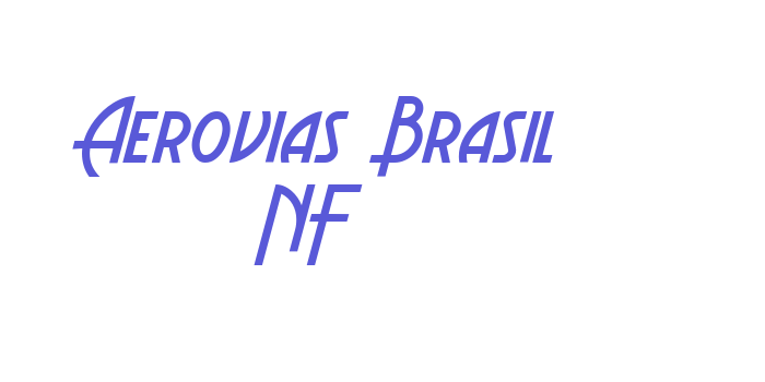 Aerovias Brasil NF Font Download