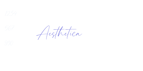 Aesthetica font free