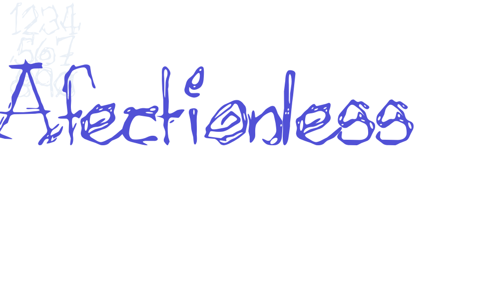 Afectionless-font-download