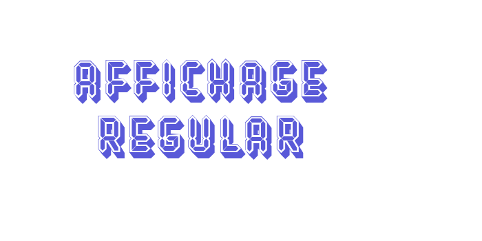 Affichage Regular Font Download