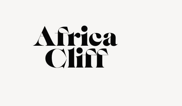 Africa Cliff Font