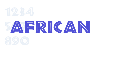 African-font-download
