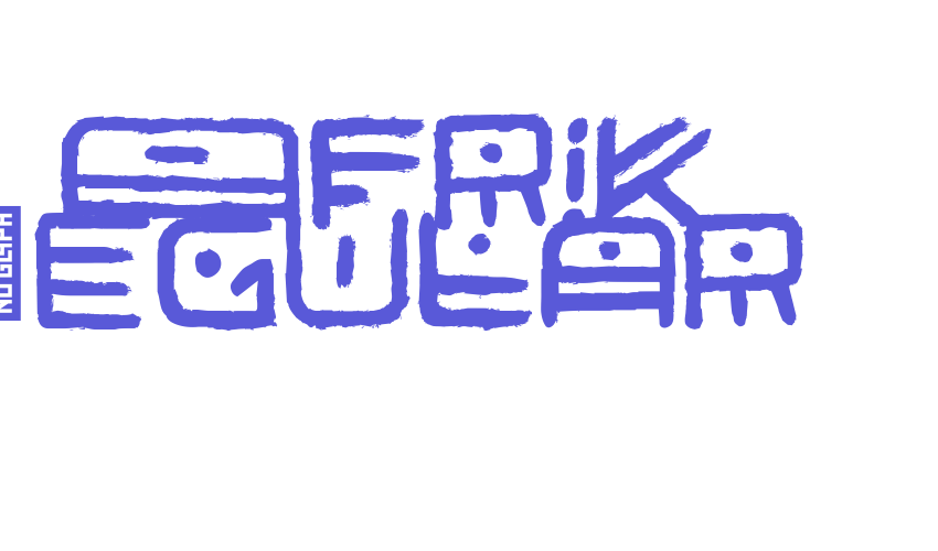 Afrik Regular Font