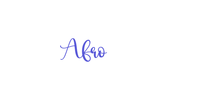 Afro Font Download