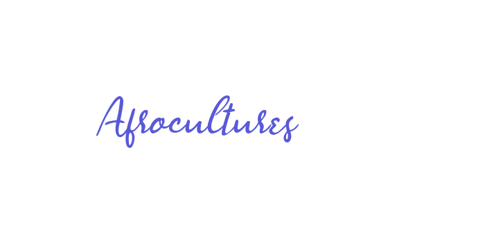 Afrocultures Font Download