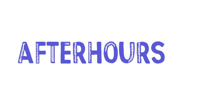 Afterhours Font Download