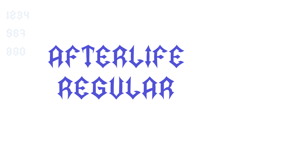 Afterlife Regular-font-download