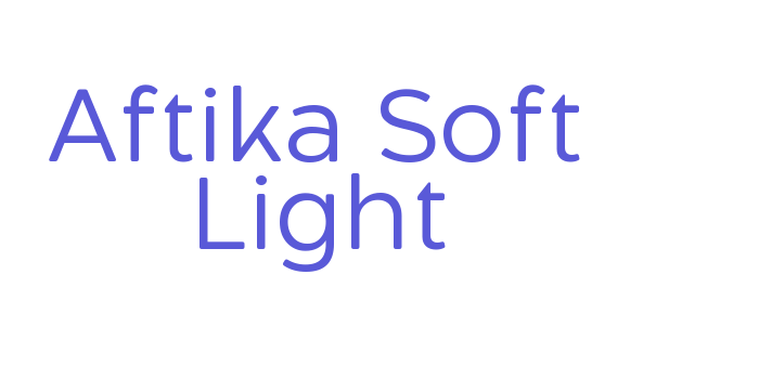 Aftika Soft Light Font Download