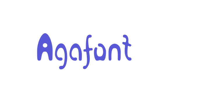 Agafont Font Download