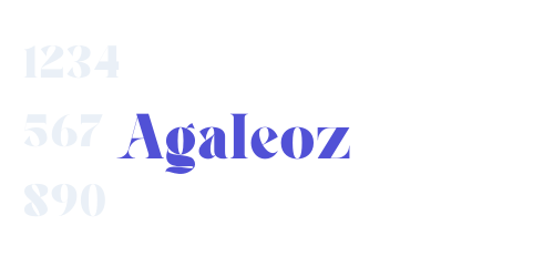 Agaleoz-font-download