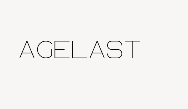 Agelast Font