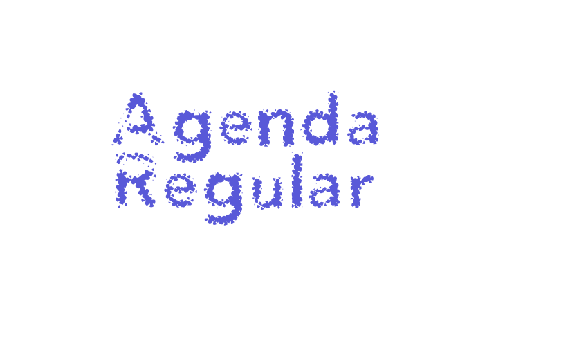 Agenda Regular Font Download