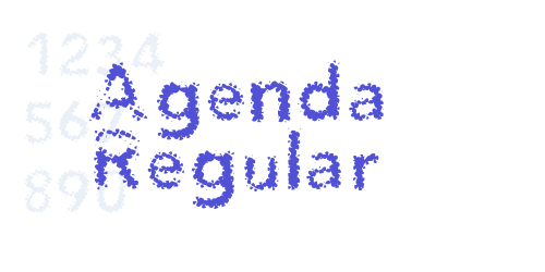 Agenda Regular-font-download