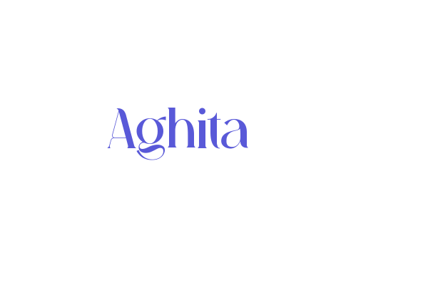 Aghita Font