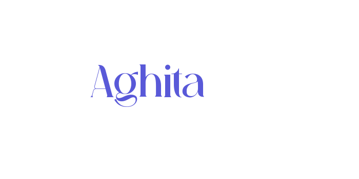 Download Aghita Font