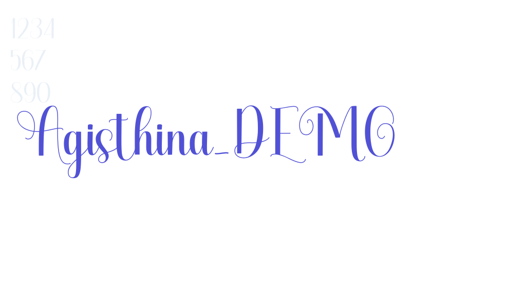 Agisthina_DEMO-font-download