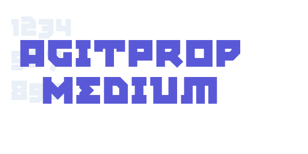 AgitProp Medium font free