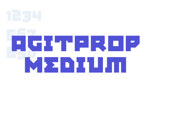 AgitProp Medium Font Download