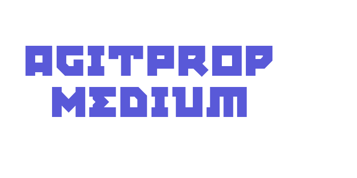 AgitProp Medium Font Download