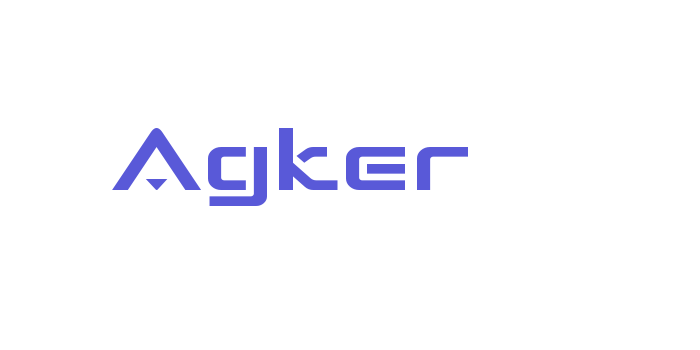 Agker Font Download