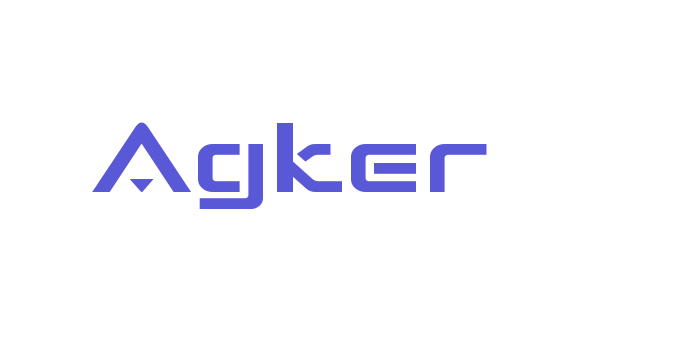 Agker Font