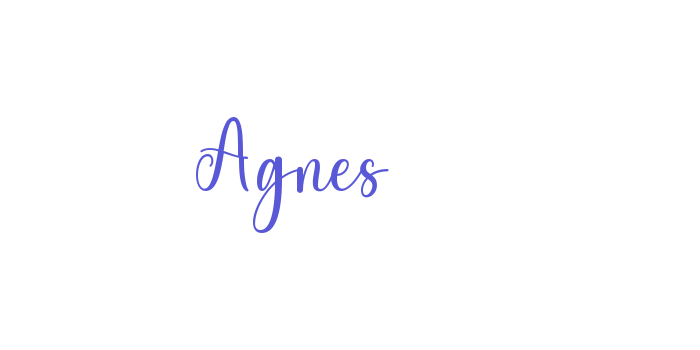 Agnes Font Download