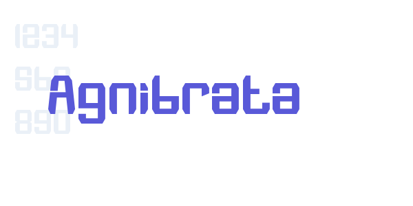 Agnibrata font free