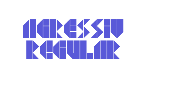 Agressiv Regular font