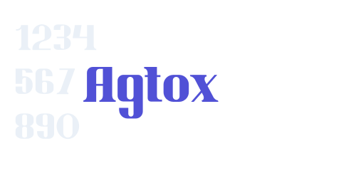 Agtox-font-download