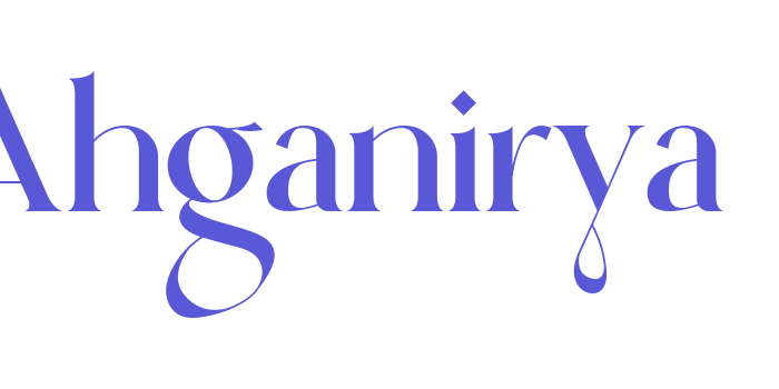 Ahganirya Font Download