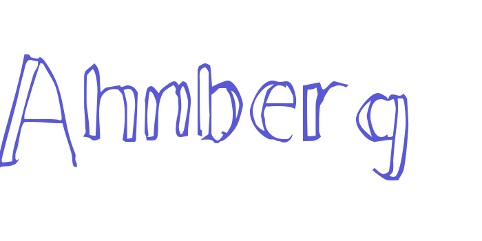 Ahnberg Font Download