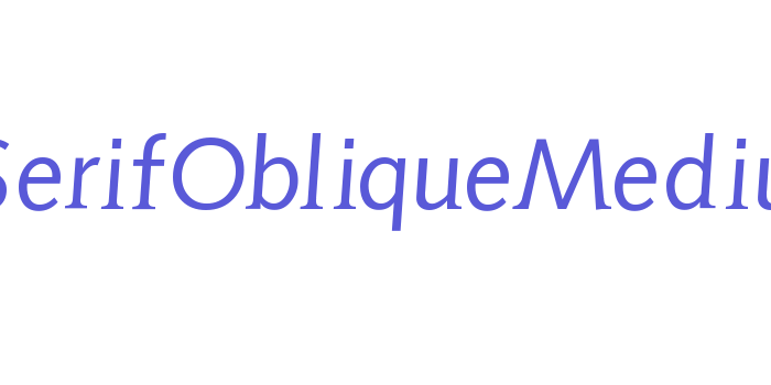 AidaSerifObliqueMedium Font Download