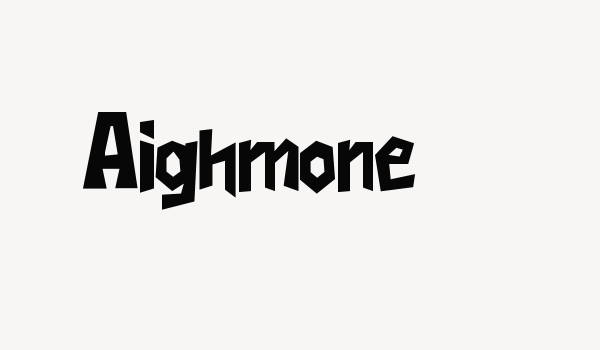 Aighmone Font