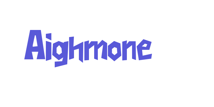 Aighmone Font