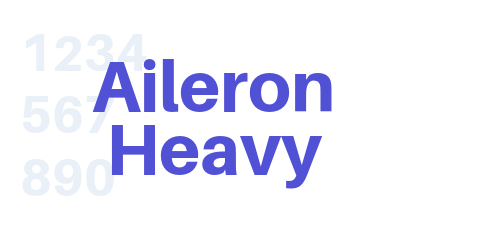 Aileron Heavy-font-download